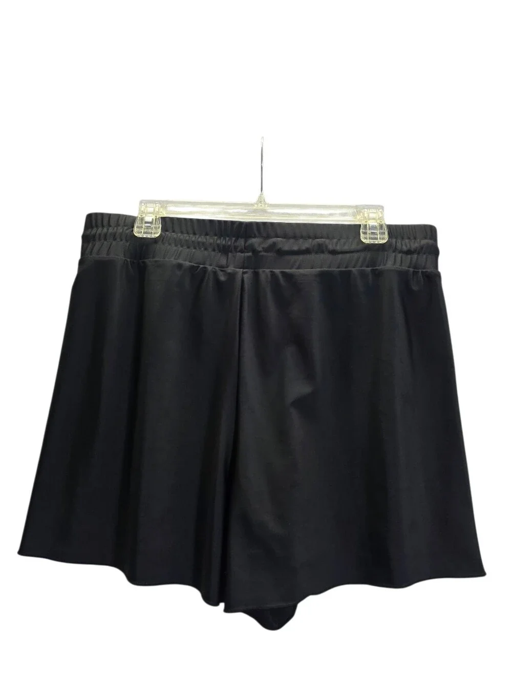 NWT SUMMERSALT BLACK SWIM SHORTS SKORT SWIMSUIT COVER UP SIZE L
